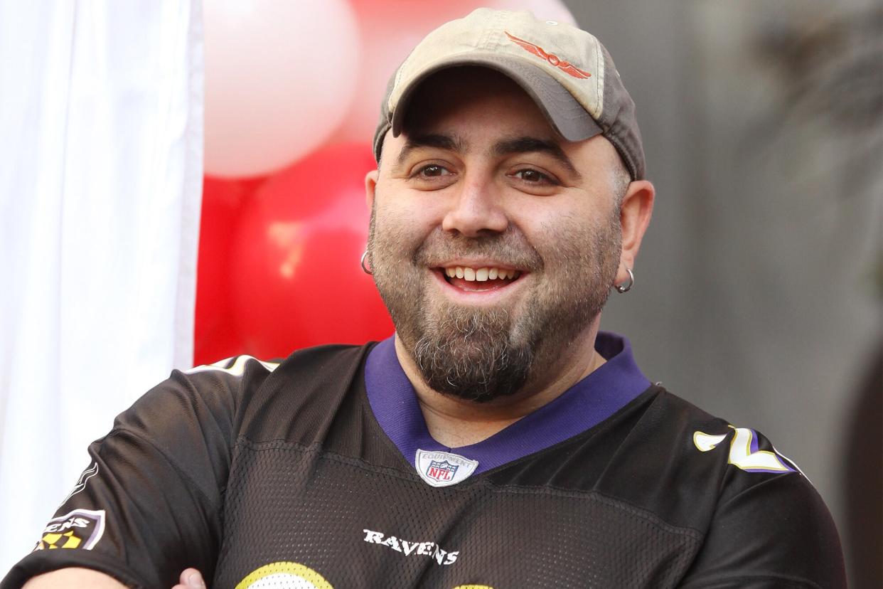 Duff Goldman attends the Hollywood Chamber of Commerce celebrates Hollywood's 125th birthday held at Hollywood and Highland on February 1, 2012 in Hollywood, California.