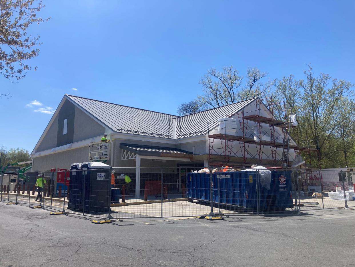 The Wawa at 132 N. Oxford Valley Road is undergoing renovations. It close two weeks ago.