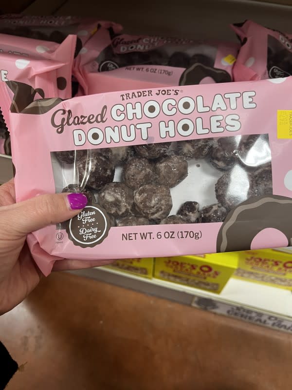 Glazed Chocolate Donut Holes<p>Courtesy of Jessica Wrubel</p>