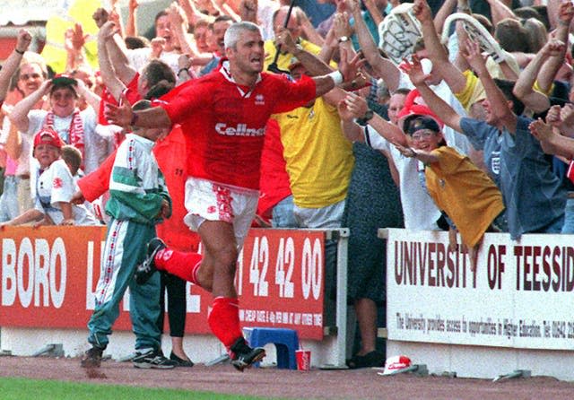 Ravanelli grabbed a memorable hat-trick on his Middlesbrough debut