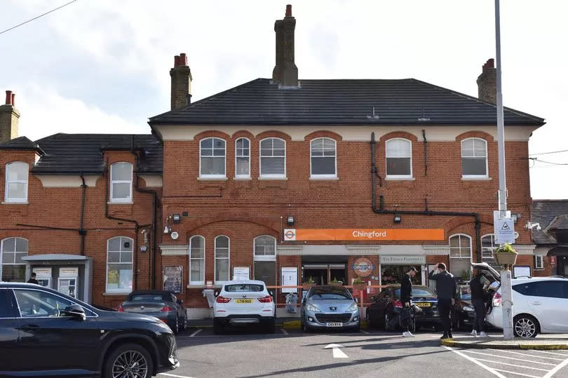 A general view of Chingford station