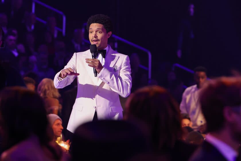 Trevor Noah hosts the 65th Grammy Awards.