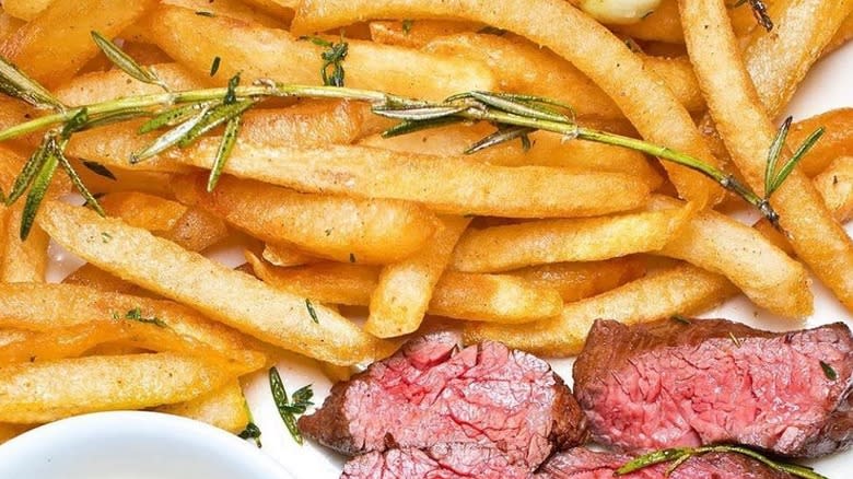 Houseman restaurant french fries
