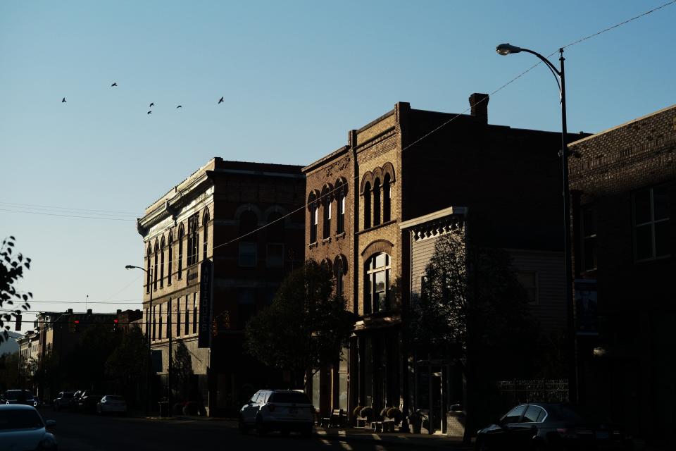 Second Street on Wednesday, Oct. 7, 2020 in Portsmouth, Ohio.