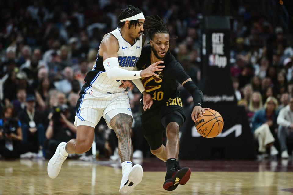 Will the Cleveland Cavaliers or Orlando Magic win Game 6 of their NBA Playoffs series? NBA picks, predictions and odds weigh in on Friday's game.