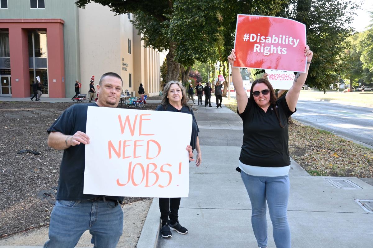 Workers Call on California Leaders to Protect Jobs for People with Disabilities and Service-Disabled Veterans