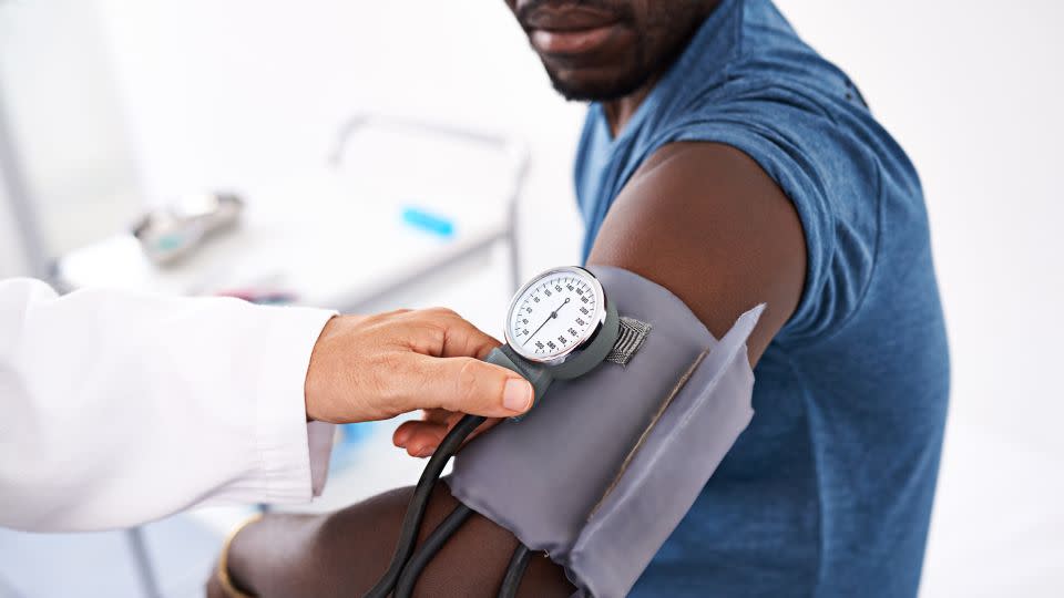 You can have your blood pressure checked at the doctor's office, at a local pharmacy or even at home, with your own blood pressure monitor. - annebaek/iStockphoto/Getty Images