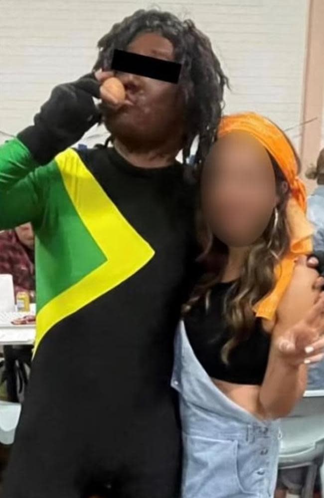A school P&C has been criticised over a father's use of blackface. Picture: Supplied