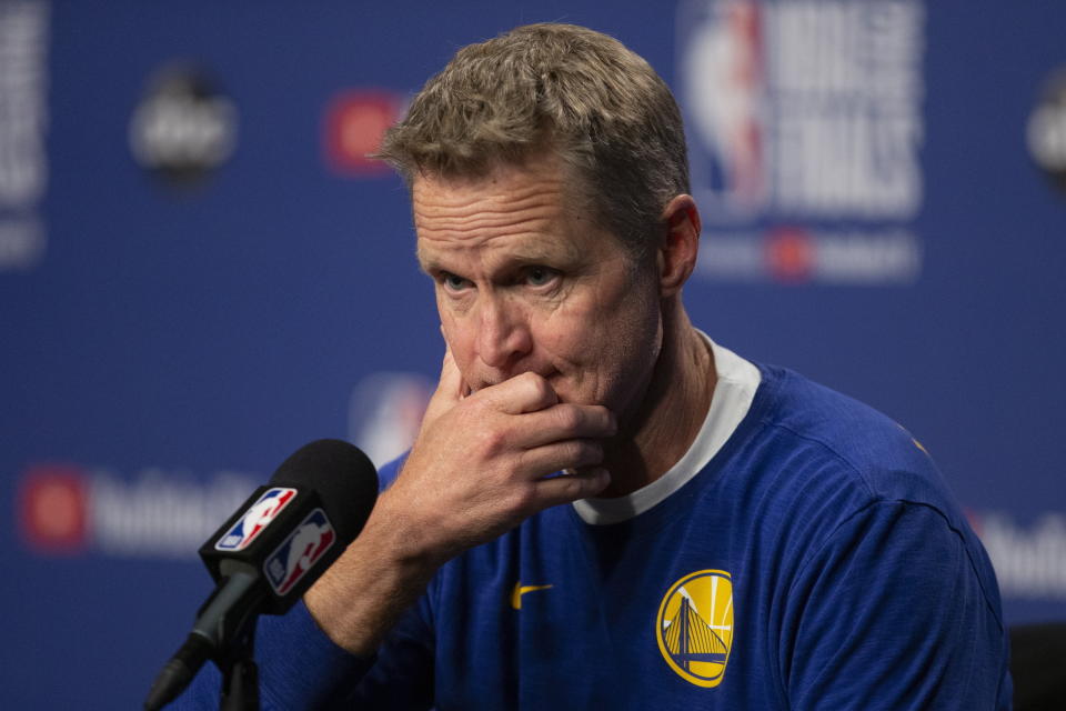 Warriors coach Steve Kerr called out Donald Trump on social media on Sunday after he sent a string of racist tweets directed at minority congresswomen.