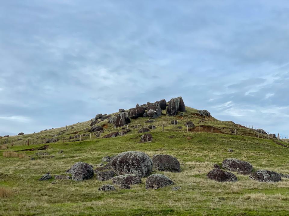 Boulders at Fort Stony Batter.