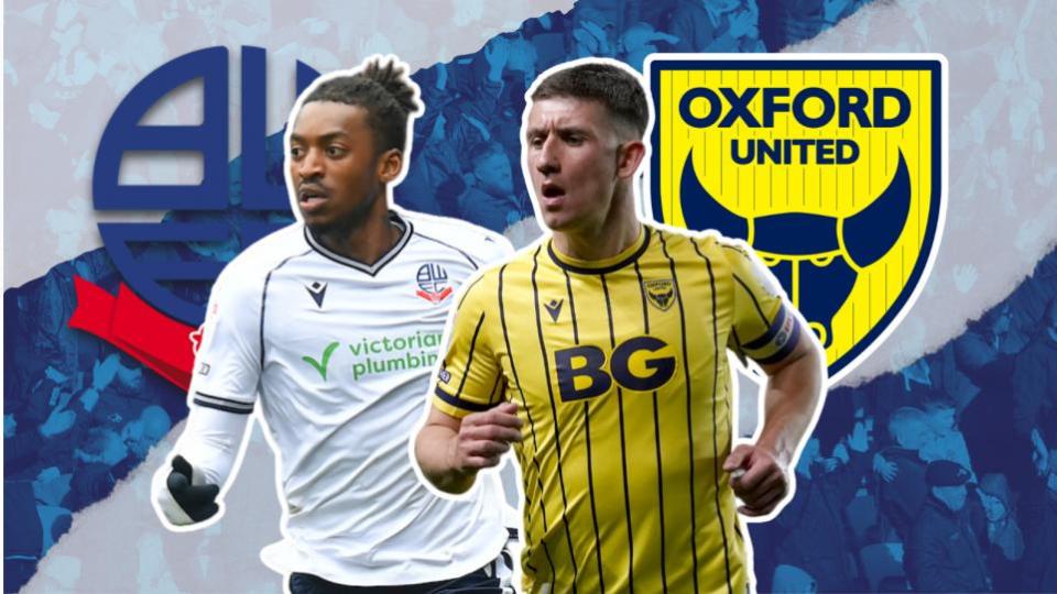 The Bolton News: Paris Maghoma's attacking skills will be key for Wanderers, while Oxford will look towards the influential Cameron Brannagan