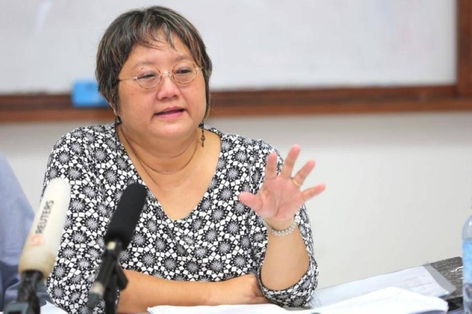 Honey Tan speaks during a press conference in Kuala Lumpur January 13, 2014. — Picture by Choo Choy May