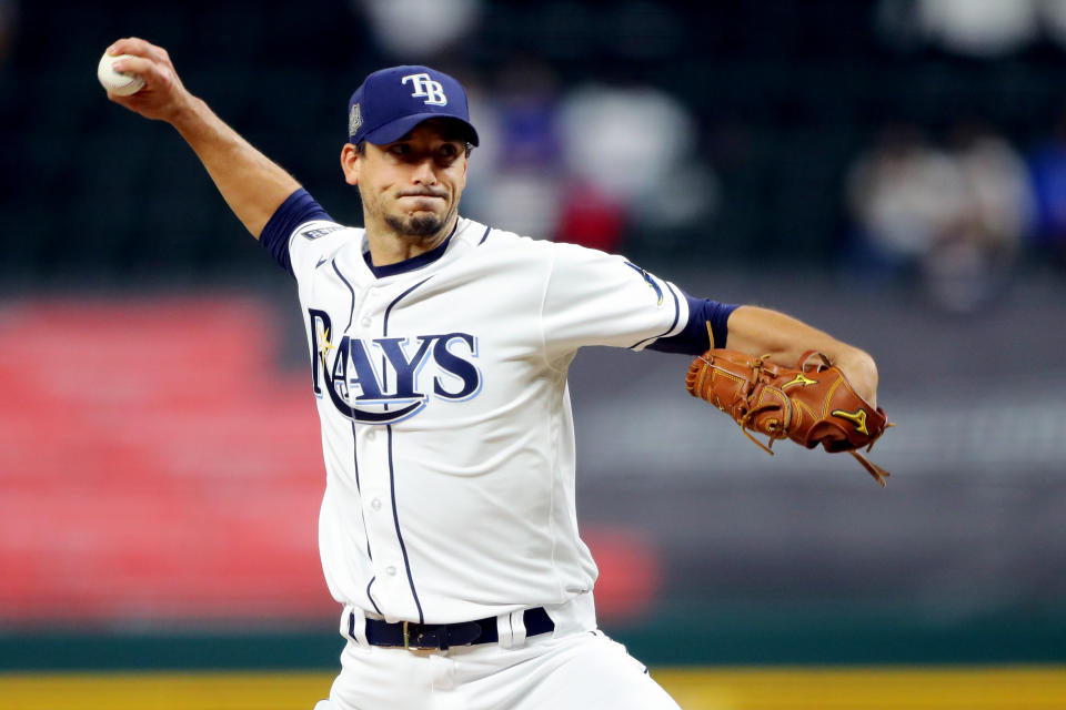 Veteran right-hander Charlie Morton signs a one-year, $15M deal with the Atlanta Braves. (Photo by Alex Trautwig/MLB Photos via Getty Images)