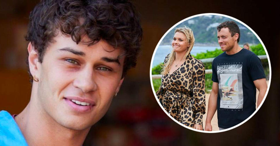 Home and Away's Matt Evans has revealed how 'sad it was when Sophie Dillman and Patrick O'Connor departed the soap. Photo: Seven