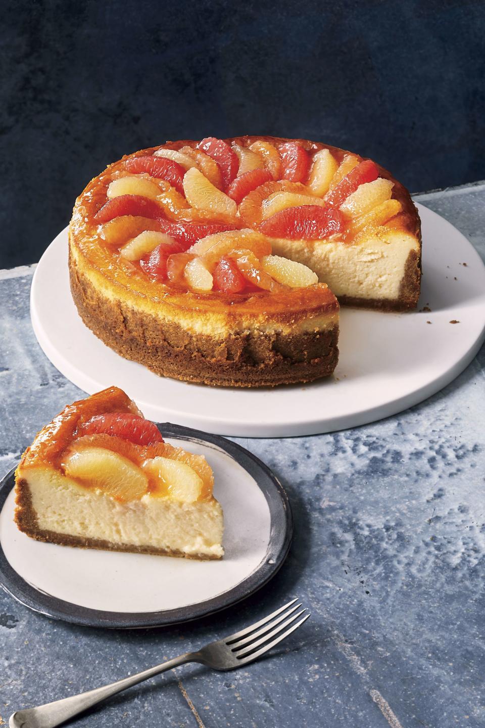 Grapefruit Cheesecake