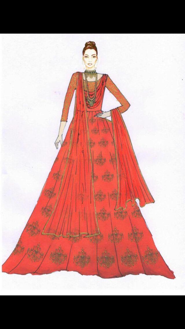 Buy Indian Multi Colored Anarkali Suit Online