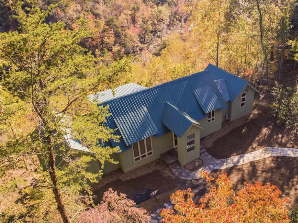 Cliff House Above Desoto Falls