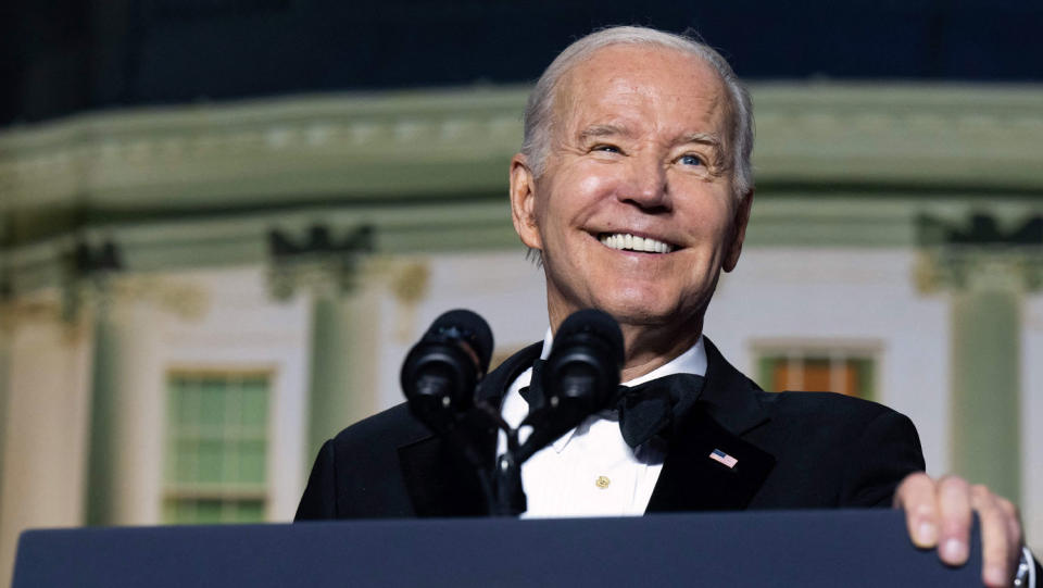 Joe Biden at the White House Correspondents' Dinner