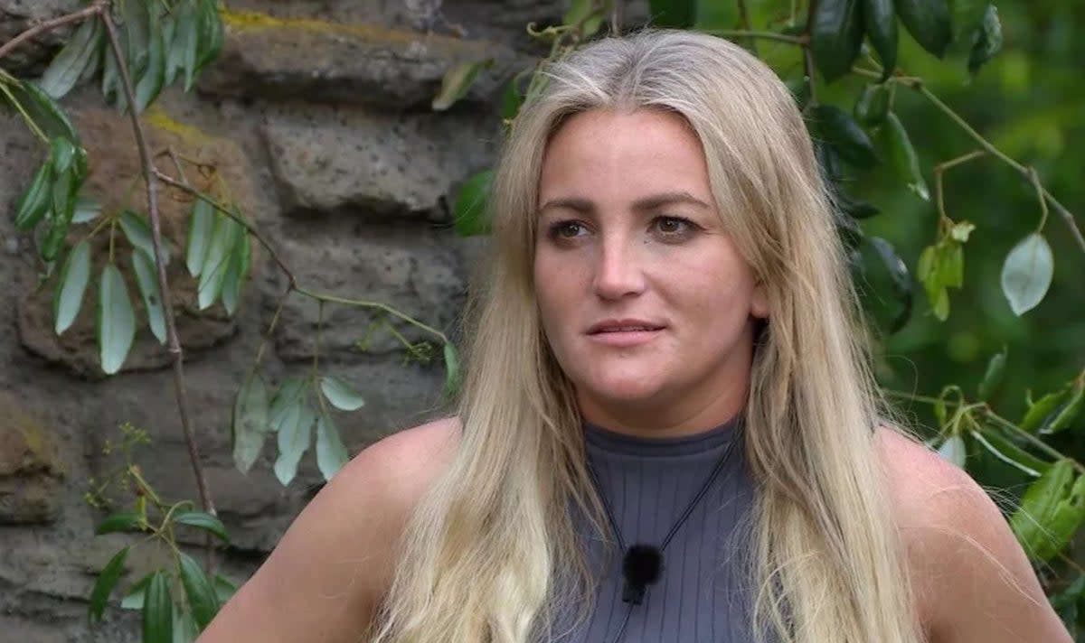 Jamie Lynn Spears entered the jungle on Sunday (ITV)