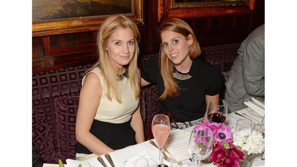 Marissa Montgomery (L) and Princess Beatrice of York 