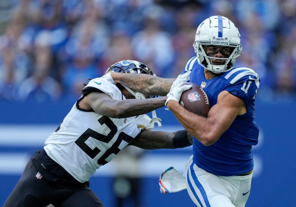 Indianapolis Colts wide receiver Michael Pittman Jr. is on pace for another 1,000-yard season, but he holds a high standard for himself and is frustrated over some missed plays the past couple of weeks.