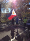 Runners of all countries at the #unofficial #nycmarathon