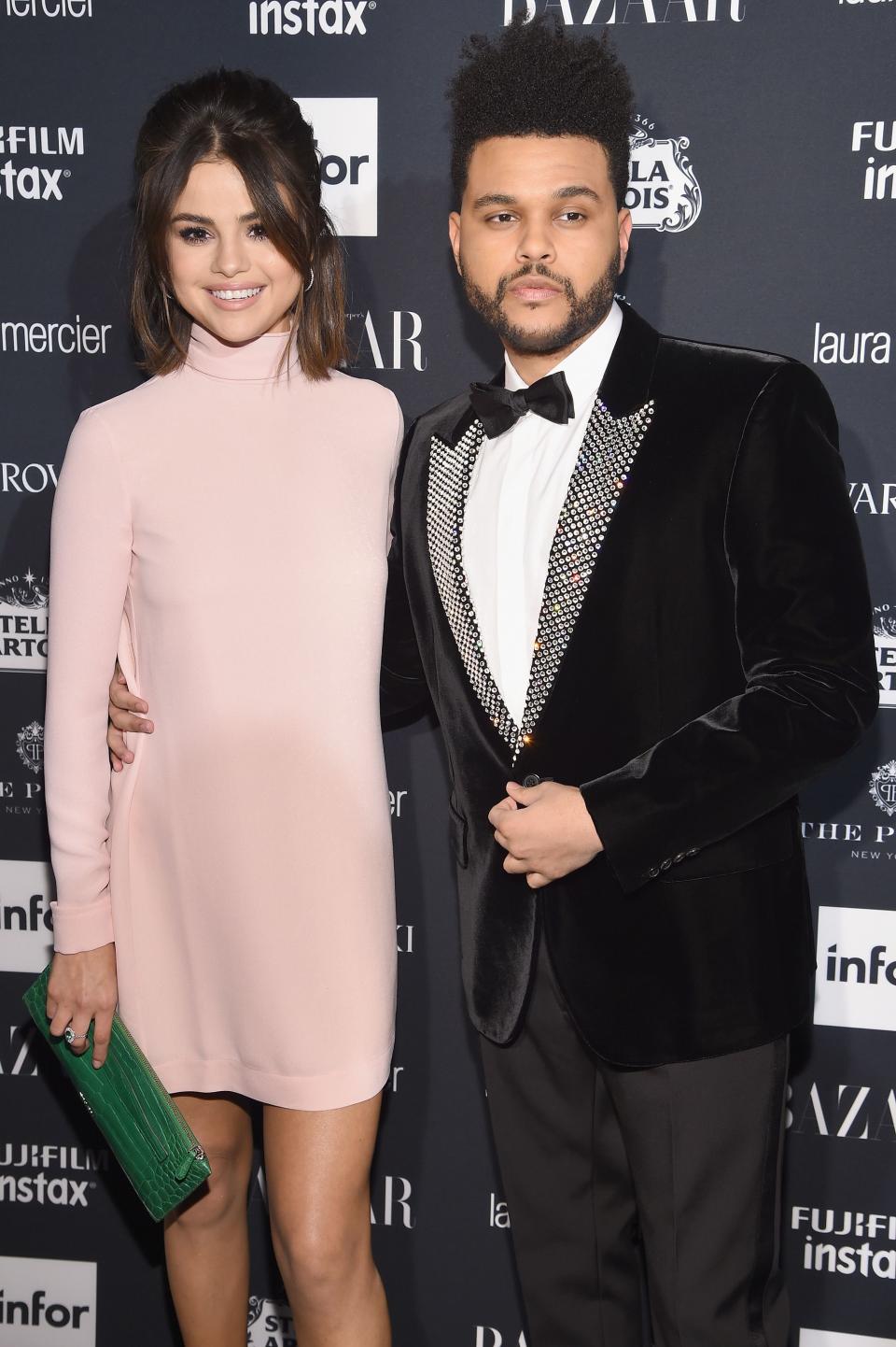 The Weeknd and Selena Gomez