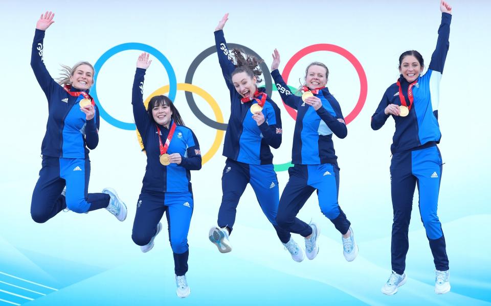 How Eve Muirhead and her gold-winning team saved Britain's Winter Olympics, and made curling cool - GETTY IMAGES