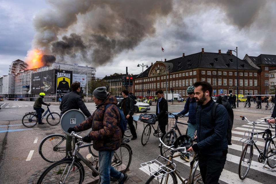 The Danish Chamber of Commerce has its headquarters in the building (EPA)