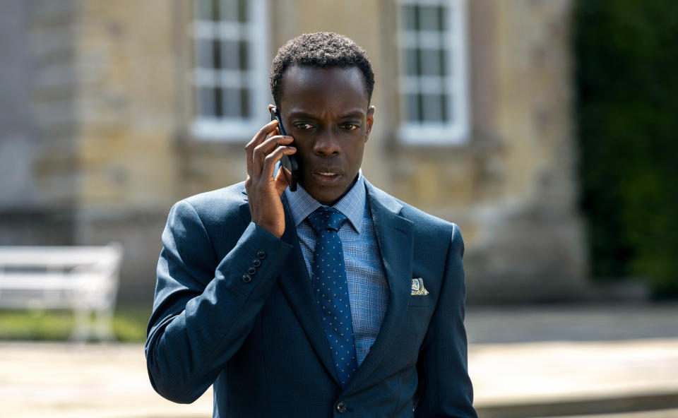 Ato Essandoh as Stuart Heyford in 