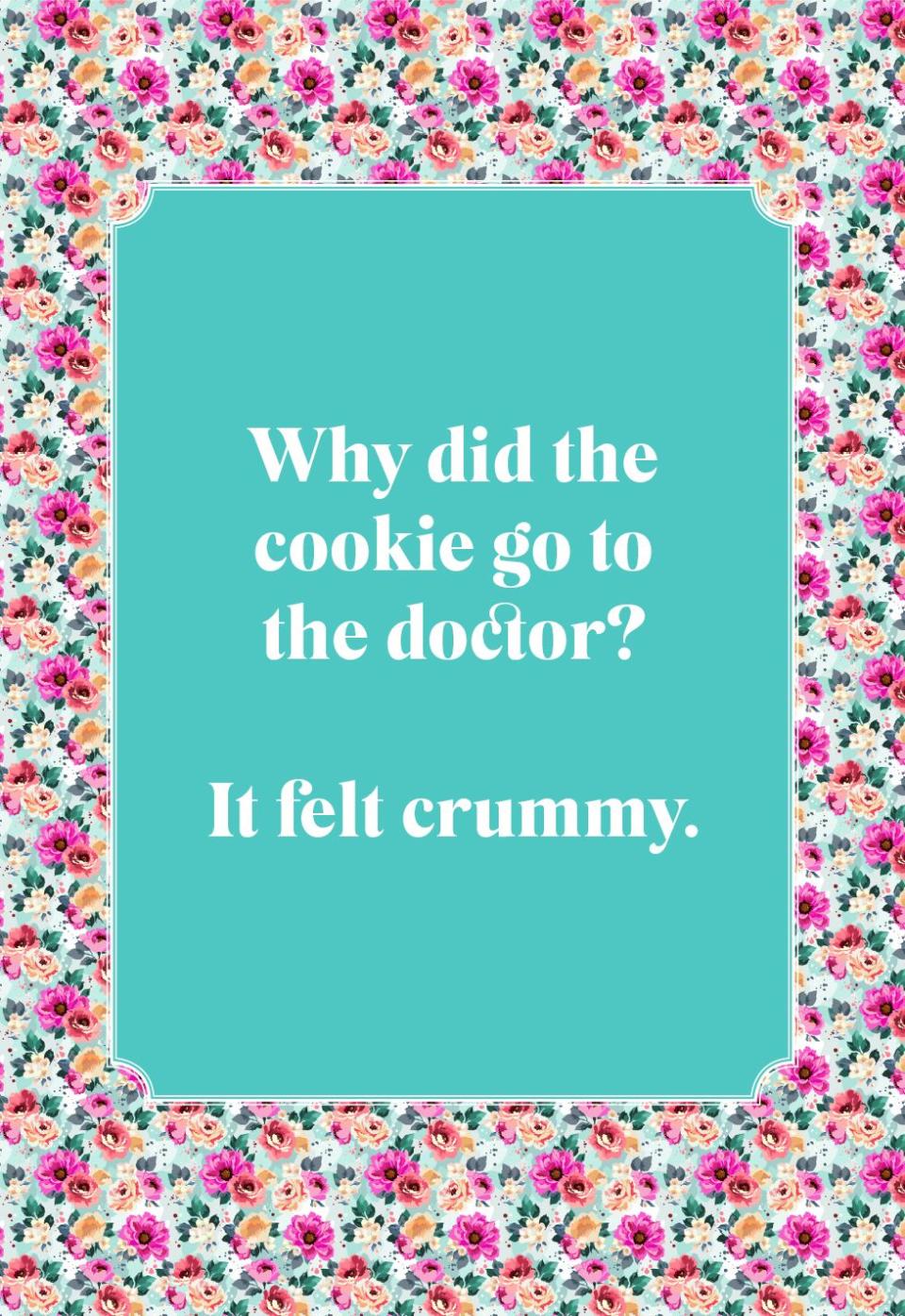Why did the cookie go to the doctor?