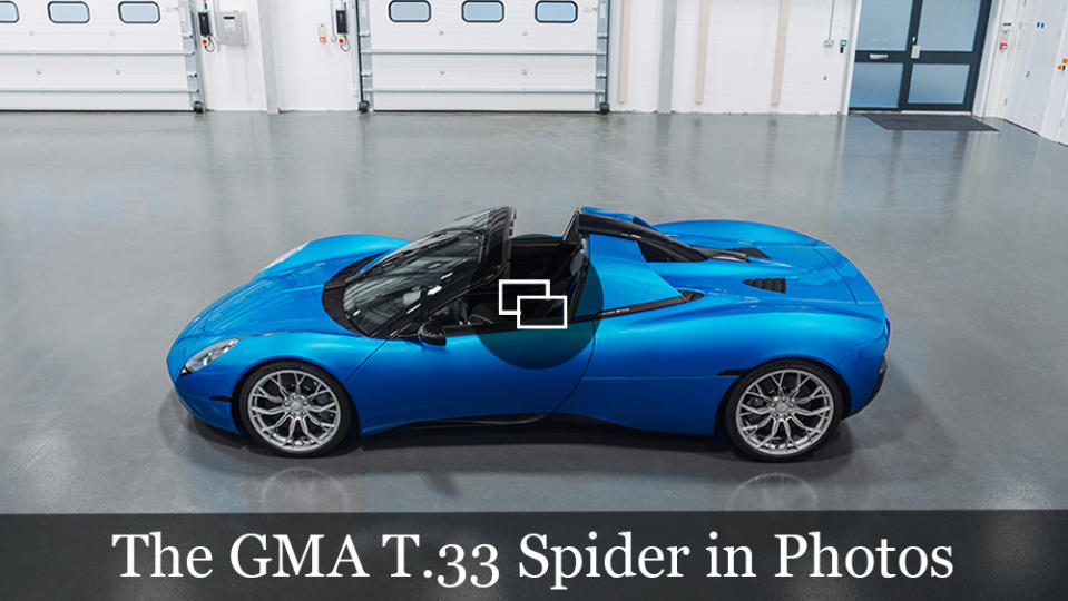 The Gordon Murray Automotive T.33 Spider in Photos