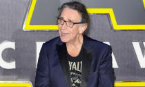 The towering Chewbacca actor beloved by many sci-fi fans <a href="https://uk.news.yahoo.com/peter-mayhew-actor-played-chewbacca-star-wars-movies-010110780.html" data-ylk="slk:died at the age of 74;elm:context_link;itc:0;sec:content-canvas;outcm:mb_qualified_link;_E:mb_qualified_link;ct:story;" class="link  yahoo-link">died at the age of 74</a> on 30 April. Mayhew died of a heart attack, just weeks away from his 75th birthday. He played the Wookie in all of the <em>Star Wars</em> films from 1977 until his retirement after 2015's <em>The Force Awakens</em>. (Photo by John Rasimus/Barcroft Media via Getty Images)