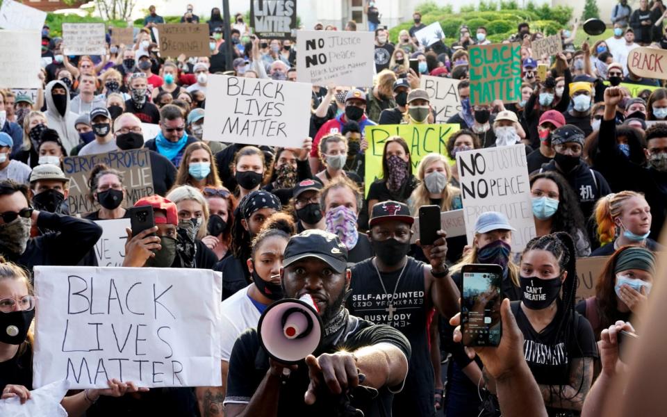 Protests in Louisville following deaths of Breonna Taylor and George Floyd in Louisville, Kentucky - Reuters