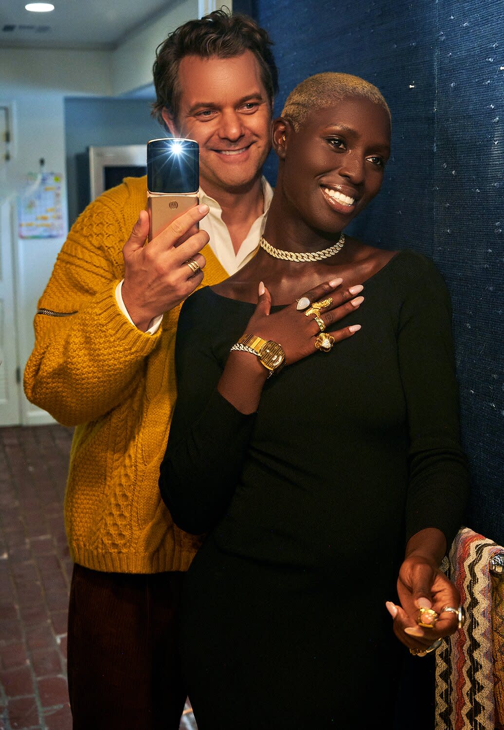 Jodie Turner Smith and Joshua Jackson