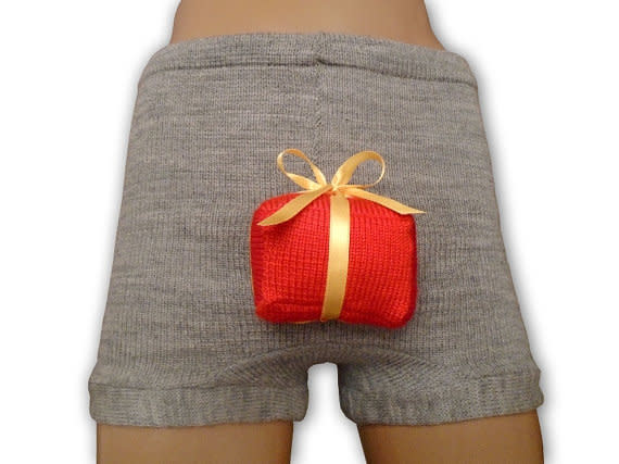 Christmas present underwear