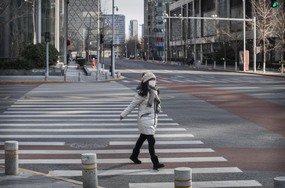 Die Straßen in Wuhan sind größtenteils wie leergefegt. (Bild: Getty Images)