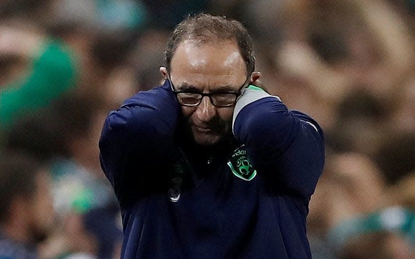 Martin O'Neill could face growing calls for him to go if Ireland fail to beat Wales tonight - Action Images via Reuters