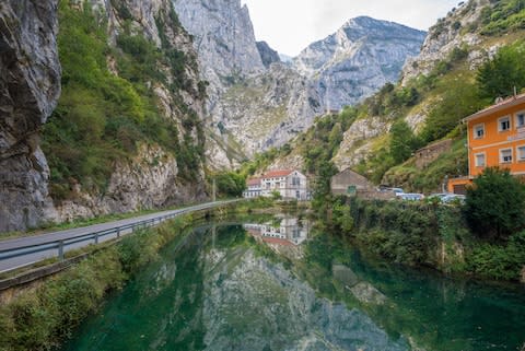 The river Rio Cares in the National Park Los Picos de Europa - Credit: istock