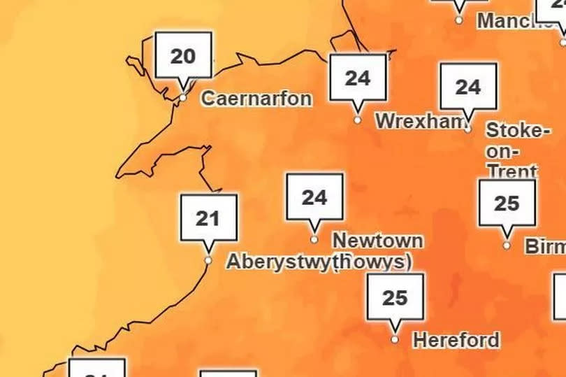 Wednesday 4pm -Credit:Met Office