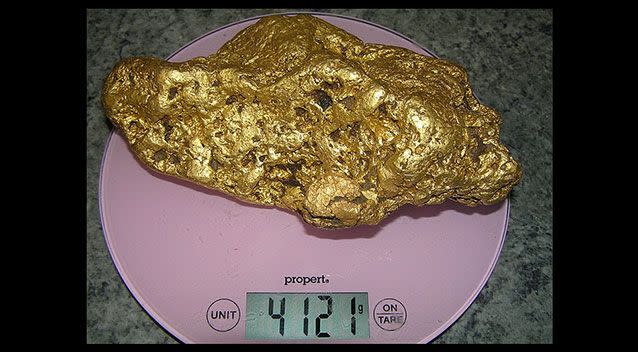 The gold nugget. Source: Minelab