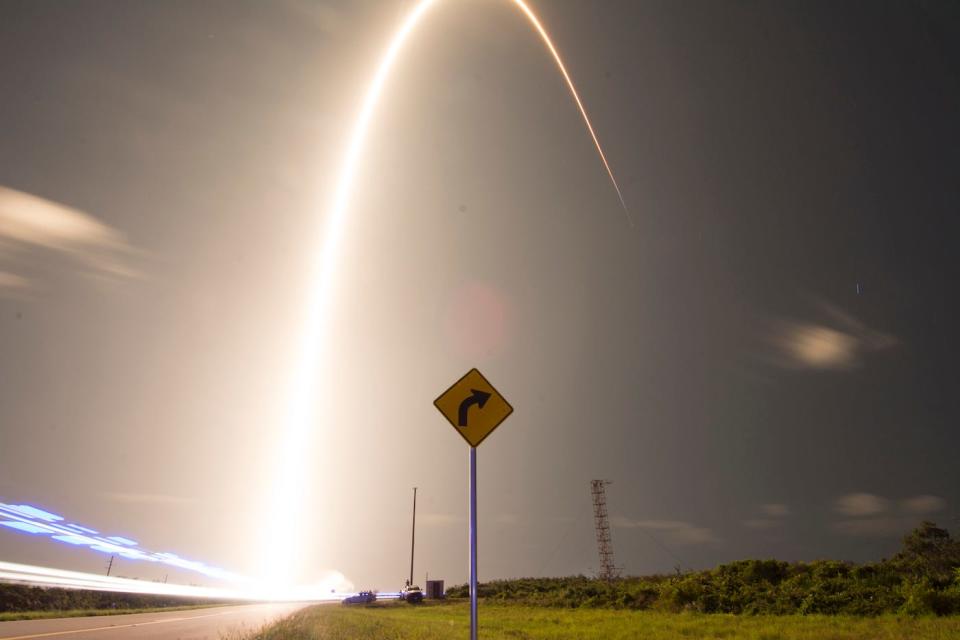 Patrick Air Force Base Cape Canaveral SpaceX Falcon 9 Starlink