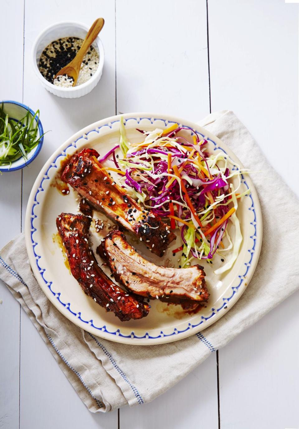 Slow-Cooked Teriyaki Ribs