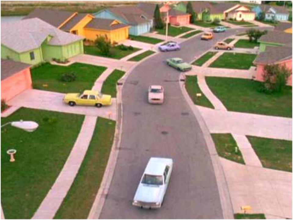 Edward Scissorhands neighborhood