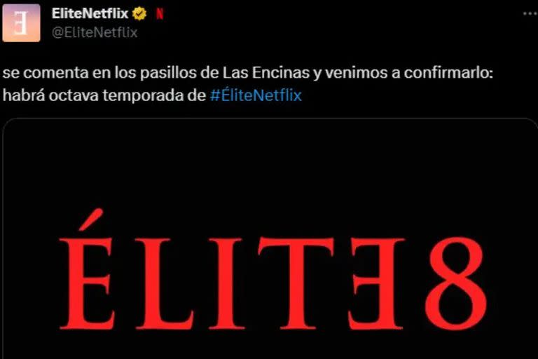 Netflix confirmó que Elite tendrá octava temporada