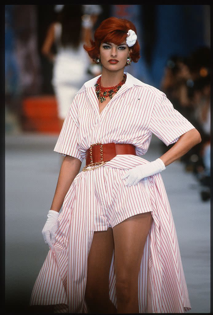 Linda Evangelista, 1992