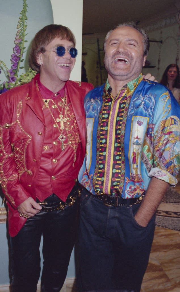 Gianni Versace, Elton John