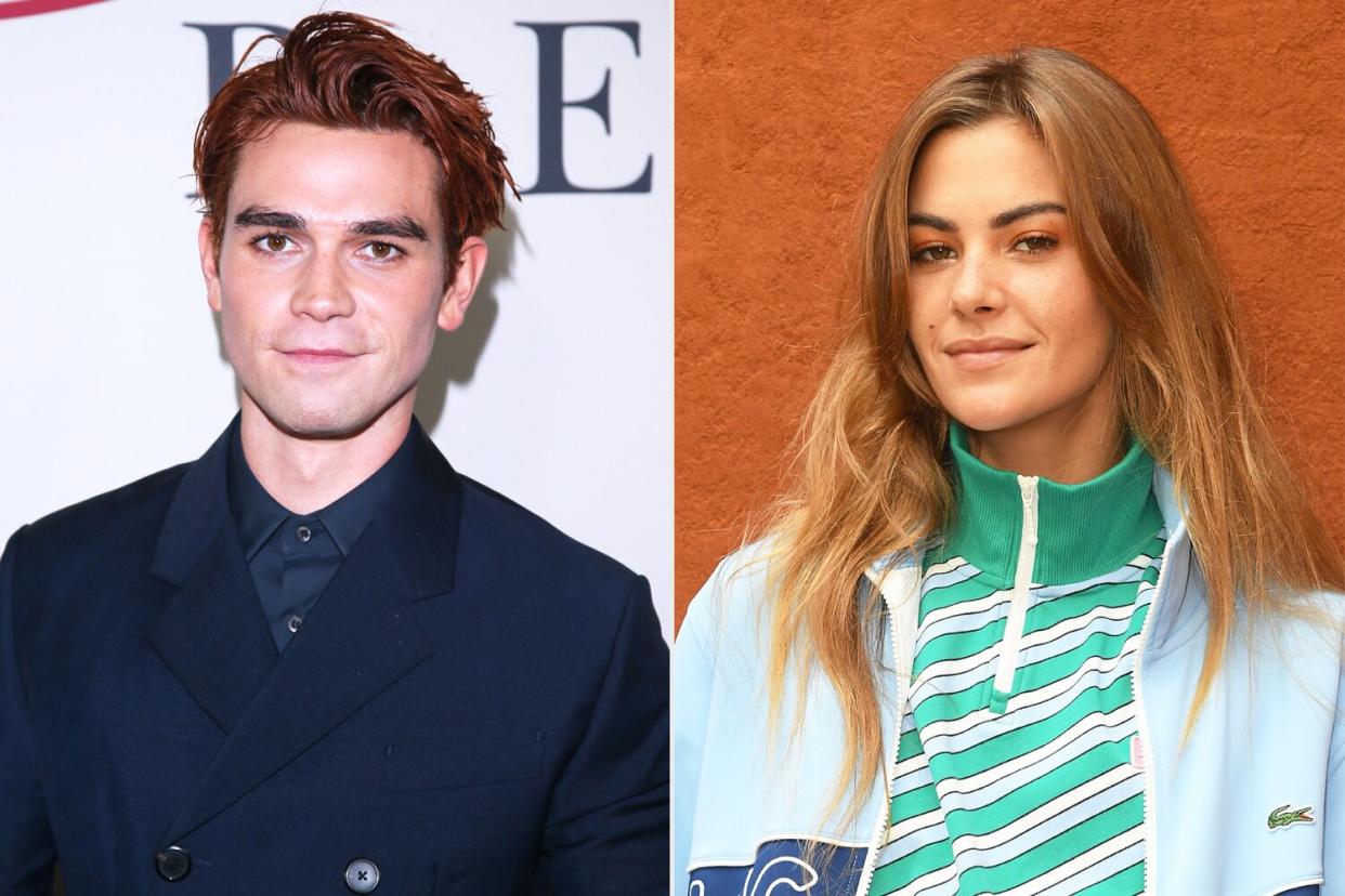 KJ Apa and Clara Berry