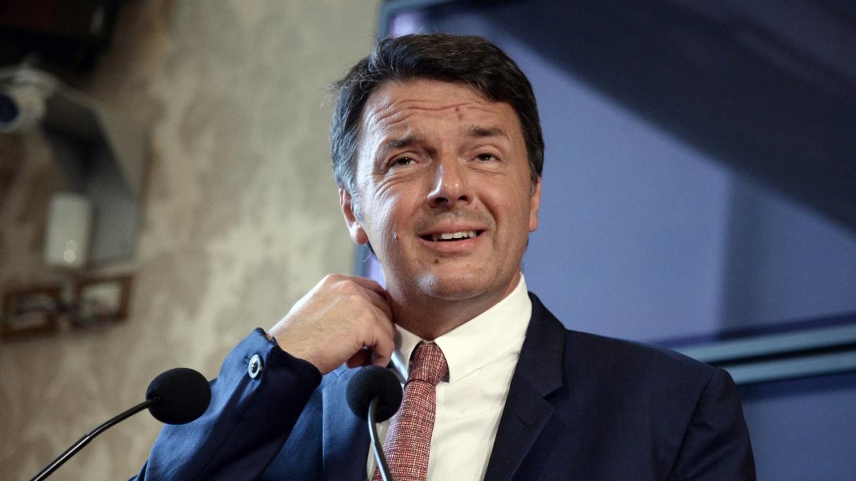 Matteo Renzi, ehemaliger Premierminister von Italien, verlässt die mitregierenden Sozialdemokraten und will eine neue Partei gründen. Foto: Fabio Cimaglia/LaPresse via ZUMA Press