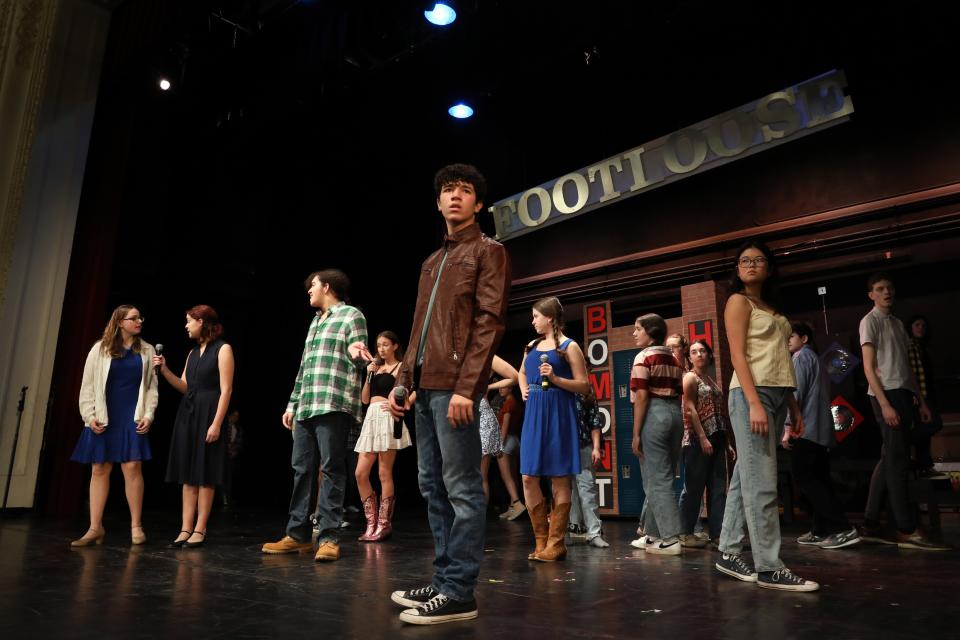 Mamaroneck High School staged "Footloose" in early February.